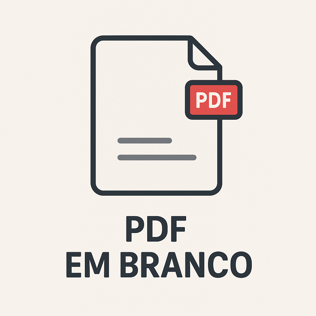 Arquivo PDF em Branco